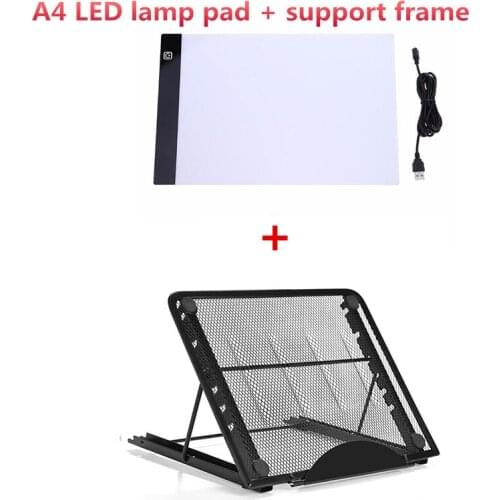 LED Diamond Painting Light Pad Lightpad Board Diamond Painting Accessories Tool Kits A4 A5 Drawing Graphic Tablet Box