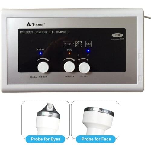 Ultrasonic Facial Skin Care Massager Machine High Frequency Ultrasound Cure Instrument Face Lifting Anti Aging Beauty Tool 628B