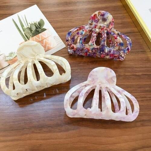 Girls Korean Hairpin Women Elegant Shiny Barrettes Hair Claw Fashion Hair Accessories Fashion Headwear