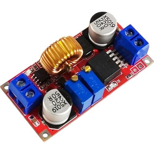 1pcs 5A DC to DC CC CV Lithium Battery Step down Charging Board Led Converter Lithium Charger Step Down Module hong