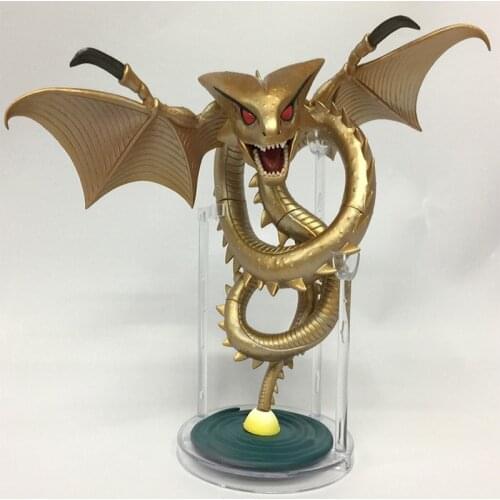 Dragon Ball Golden Brown Dragon Model Childrens Gifts Toys Collectibles Movable Dolls Classic Anime Color Box Jewelry 17CM 1Pcs
