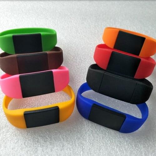 13.56MHz ISO14443A F08 M1 compatible wristbands RFID IC tags RF passive cards 100pcs/Lot