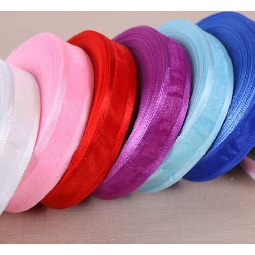 33 colors choose (10 yards/lot) 1''(25mm) Broadside organza ribbons wholesale gift wrapping decoration ribbons A