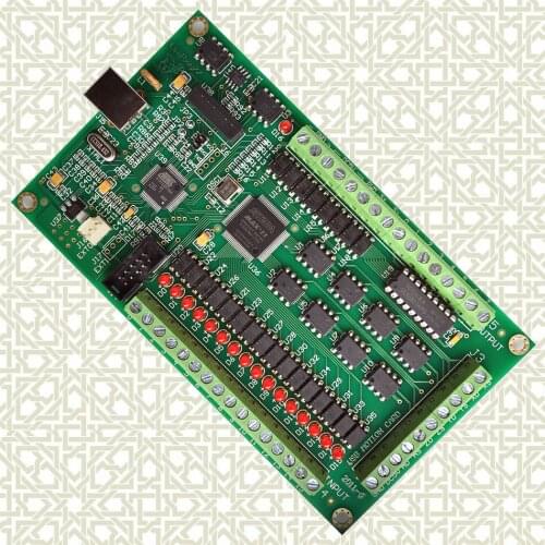 4 Axis MACH3 CNC USB No Drive Engraving Machine Control/interface Card Handwheel/knife/speed Measurement