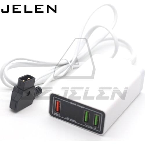 DTAP male to USB Power 5V DC Power Adapter Phone Fast charger Camera battery dtap to usb fast charger