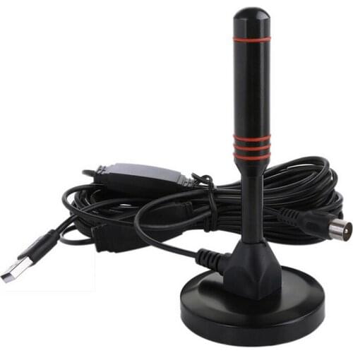 1set Car 5m 30dbi DVB-T2 Full HD DAB TV Antenna Powerful Rod Antenna Amplifier Parts Accessories Moulding