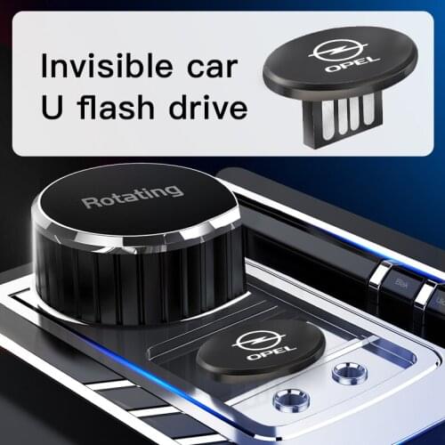 Car USB Flash Drive 8GB 16GB 32GB 64GB 2.0 Tiny Memory Storage U Disk For Opel Corsa Astra Insignia Vectra Zafira Meriva Mokka