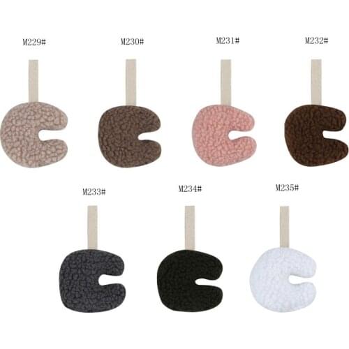 Baby Pacifier Chain Pendant Soft Cotton Plush Moon Soother Dummy Nipple Holder Newborn Infants Teething Nursing Toys Shower Gift