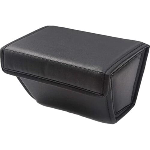 For Tesla Model Y 2020 2021 Rear Seat Storage Box Car Modification Leather Rear Central Organizer Box Accessories