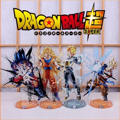 Dragon Ball Gogeta Bejita Yonsei Son Goku Kakarotto Dragon Ball Super Tournament Dali Brand Acrylic anime ornaments Stand up