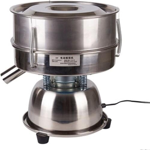 Electric Vibrating Screen Powder Screening Sifting Stainless Steel Powder Sieve Machine Mesh Optional Sieve Height Machine