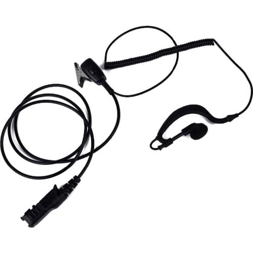 Headset Earphone for Motorola Walkie Talkie Radio XPR3300 XPR3500 XIR P6620 E8600 XIR P8260 P6600 P8668 Ear Hook Earpiece