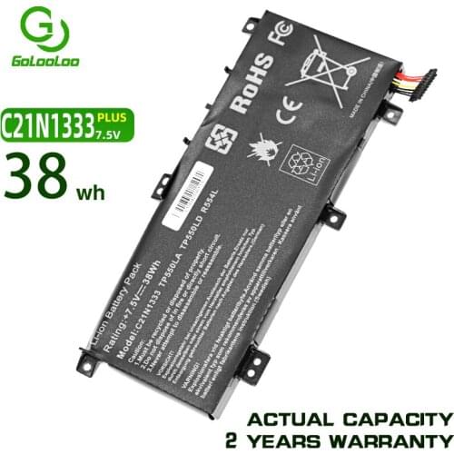 GOLOOLOO 38Wh C21N1333 C21NI333 For Asus TP550L TP550LA TP550LD TP550LJ Transformer Book Flip tp550 X454