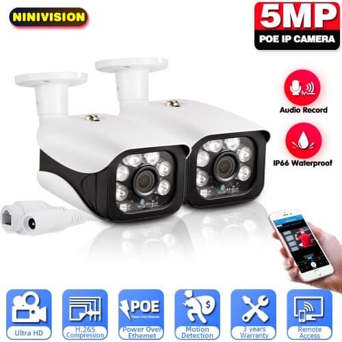 H.265 AI Face HD SONY IMX335+Hi3516EV300 5MP 4MP POE two way Audio IP Camera Outdoor Night Vision CCTV Video Surveillance Camera