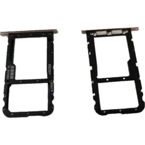 K5Pro SIM Card Slots For Lenovo K5 Pro Sim Cards Adapters Socket Holder Tray Phone Replacement Housing Repair Parts