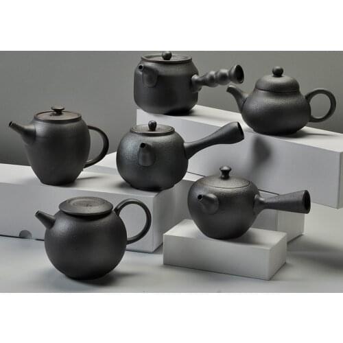 Yunyuchun handmade pottery pot Kung Fu teapot simple household single pot Japanese tea ceremony bubble creative small teapot