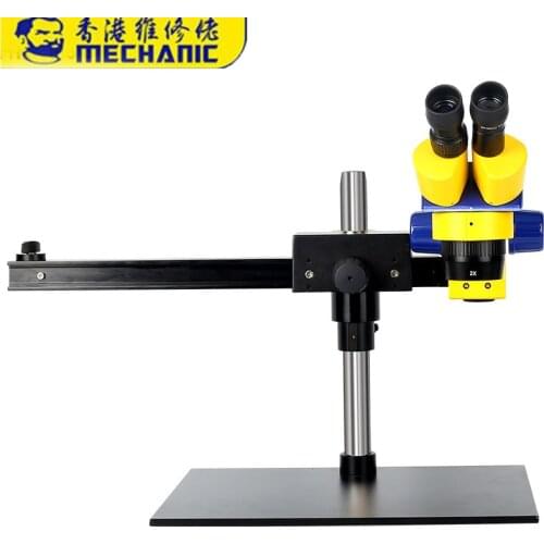 MECHANIC Industrial Binocular Stereo Microscope MC24S-L3 High Definition Double Gear Suitable For Mobile Phone PCB Maintenance