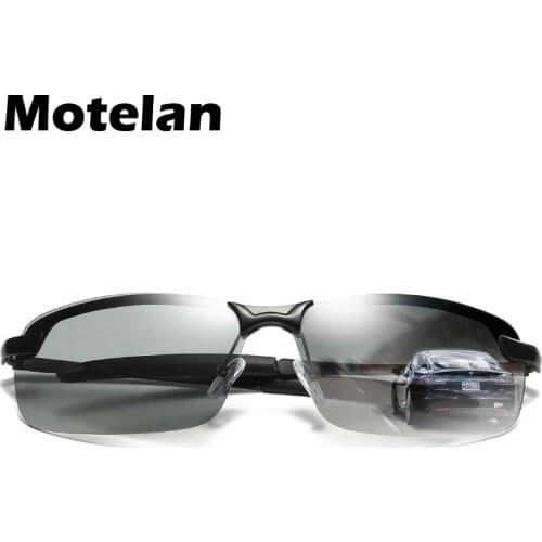 2019 New Photochromic Polarized Sunglasses Mens Anti-UV Sunglasses for Drivers Male Driving Cyling Fishing UV400 Sun Glasses