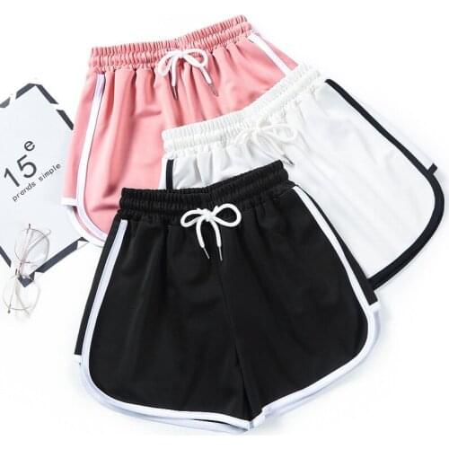 Sexy Summer Sports Runnings Shorts Fitness Training Drawstring Gym Clothing Quick-drying Casual Workout Yoga Breathable Women