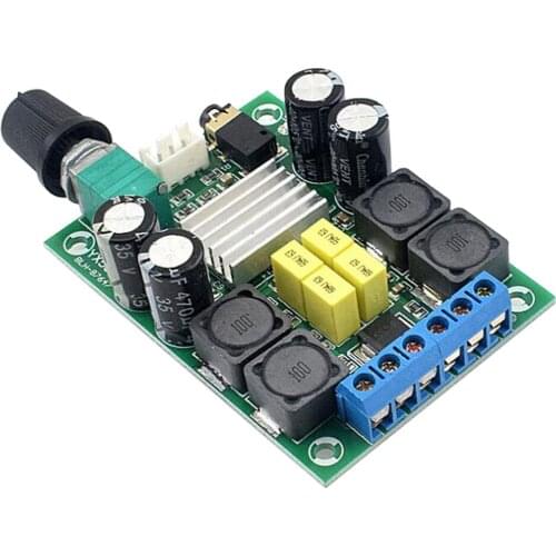 1 PCS YX598 Digital Power Amplifier Board Module TPA3116*D2 Audio Amplifier Power Amplifier Board Dual Channel 2*50W Stereo