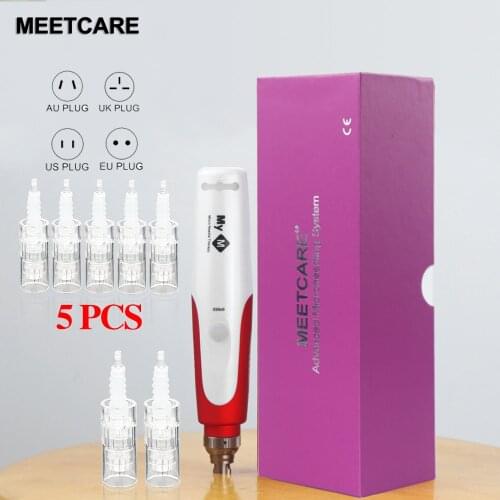Dr Pen Ultima Derma Pen Micro Needle Auto Mesotherapy Efoliate Shrink Pores Dermapen Therapy MTS Beauty Tool Cartridge
