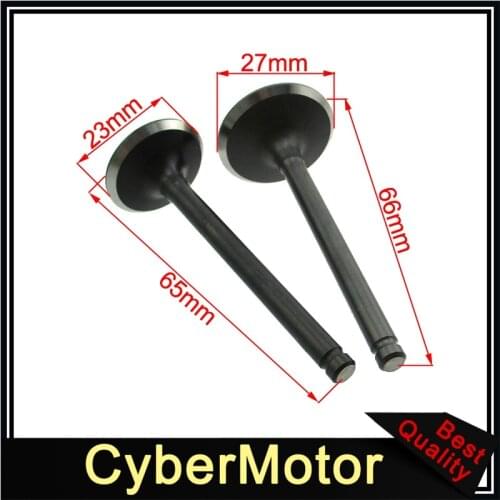 Intake Exhaust Valves 23mm 27mm For Lifan YX 125cc 140cc Engine Pit Dirt Motor Bike Chinese Stomp Demon X WPB Orion M2R Lucky MX