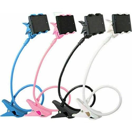 360° Flexible Clip Lazy Cell Phone Holder Mount for Car Bed Table Desk Bracket