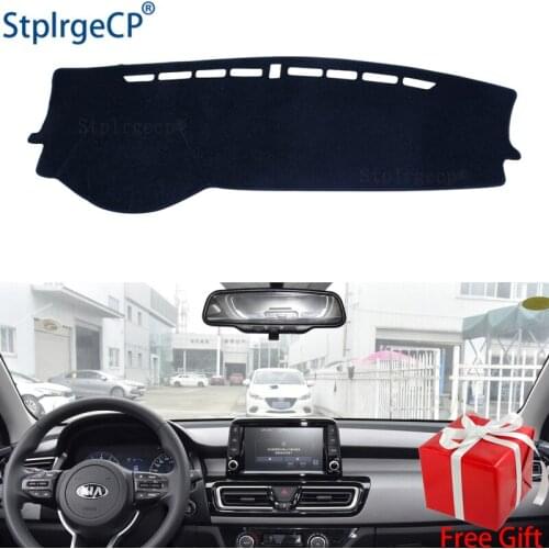 For KIA Forte 2019 2020 BD Cerato K3 Vivaro dashboard mat Protective pad Shade Cushion Pad interior sticker accessories