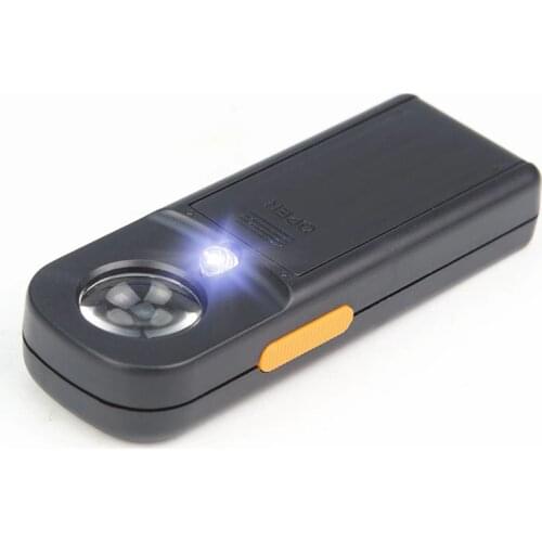 20x18 Pocket Size Gift LED Card-type Jewellery Magnifier loupe for currency coins stamps detecting MG21010