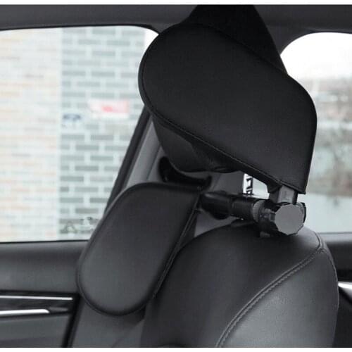 Car Neck Headrest Pillow Cushion Seat Support Head Restraint Seat Pillow Headrest Neck Travel Sleeping Cushion For Kids Adults