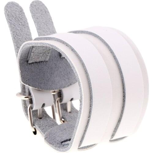 Genuine Leather Punk Wrap Bracelet Charm Jewelry New Arrival Cow Leather Adjustable Bracelets Bijoux