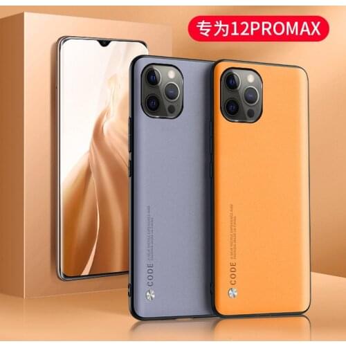 For Apple iphone 12 11 Pro Max 12Mini Case Luxury Soft Vegan leather Grain protective Back Cover Case For iphone 7 8 Plus XR