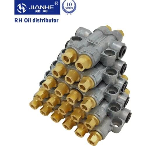 RH Type Detector volume distributor/lubrication distributor/separate valve for lubrication system/CNC machine