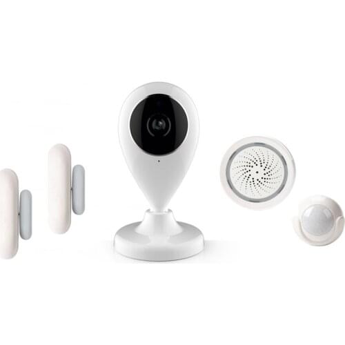 Cuppon Smart Home Alarm Camera Set Smart wifi camera set