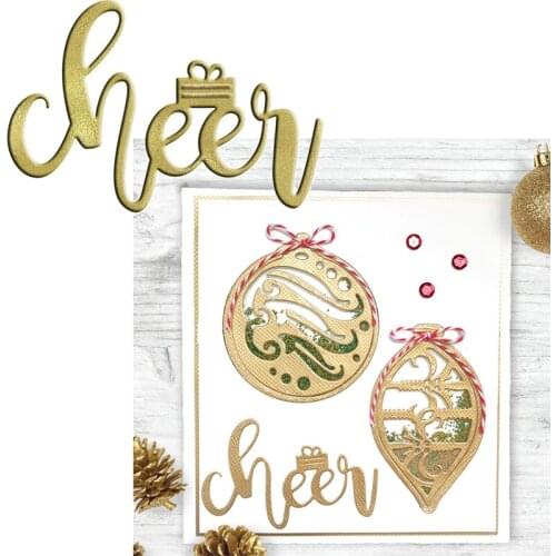 Cheer Word Metal Cutting Dies Stencils Word dies scrapbooking dies Scrapbooking 2020