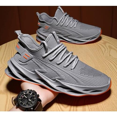 Men Lightweight Non-slip Men Safety Shoes 2021 Spring Autumn Men Casual Breathable Shoes Classic Walking Sports Shoes