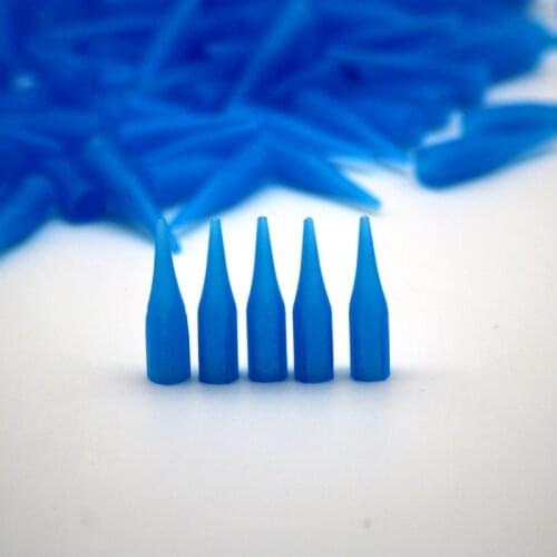 50pcs/lot 1RL Needle Tips Individually Packed Permanent Makeup Eyebrow Lip Needle Caps For Permanent Makeup Tattoo Machine