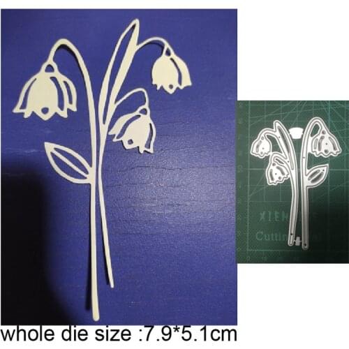 2020 New metal dies flower leaf Poppy Cutting Dies Stencils dies DIY dies Scrapbooking Decorative Embossing Dies Cuts Craft dies