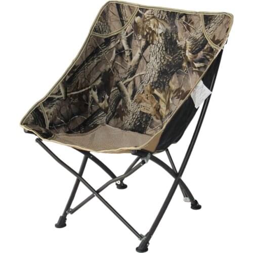 Outdoor Portable Folding Chair Back Fishing Chair Light Sketching Chair Beach Leisure Moon