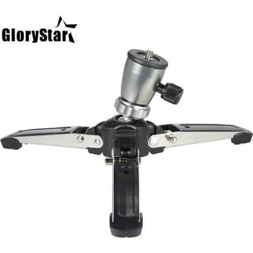 Glory Star Portable 1/4" Screw 3 Legs 3 Feet Tripod Unipod Monopod Base Stand Holder Support for DSLR Camera 3 Feet Tripod