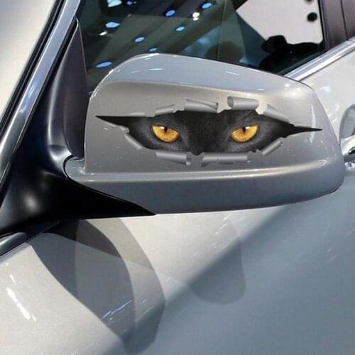 Cat Eye Sticker Peeking New Car-styling Cat Eye Waterproof Cars All Monster Eyes Styling Auto Accessories Car Sticker Decor