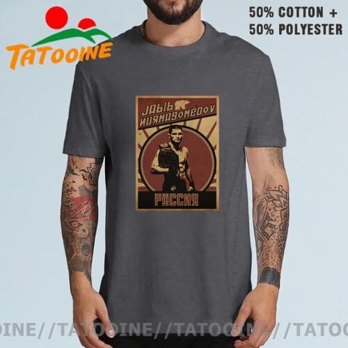 Tatooine Khabib Revolution Design T shirt men Khabib Nurmagomedov The Eagle T-shirt Khabib Time Tee shirt