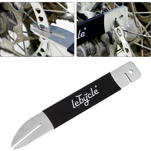 Bike Dual Functions Wrench Rotor Caliper Disc Brake Tool Wrench Rotor Flattening Tool To Adjust Bent Or Damaged Brake Rotor