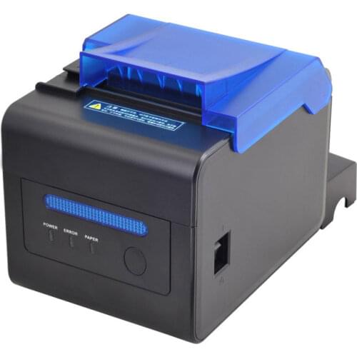High speed 300mm/s high quality Kitchen printer 80mm auto cutter receipt printer POS printer with USB+Ethernet+Serial