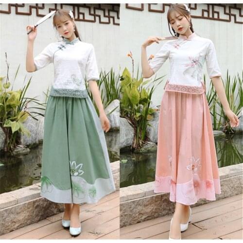 Women Cosplay Fairy Costume Hanfu Clothing Chinese Traditional Ancient Dance National Stage Performance Outfit Princess Suit