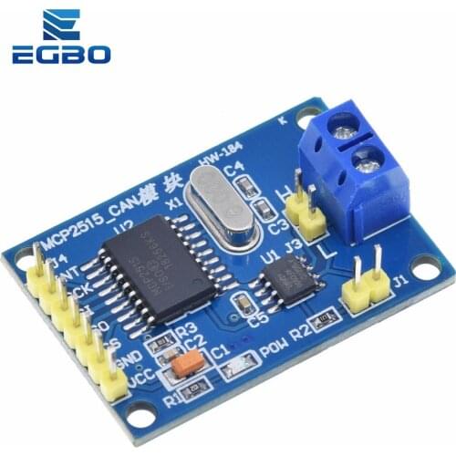 1PCS EGBO MCP2515 CAN Bus Module TJA1050 receiver SPI For 51 MCU ARM controller