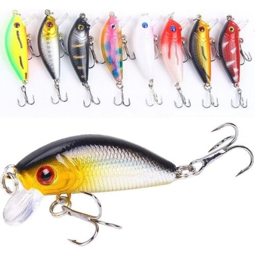 1Pcs Lure Simulation Bait 5cm/4.2g Minnow Bait Hard Bait Wobbler Bait Fishing Accessories