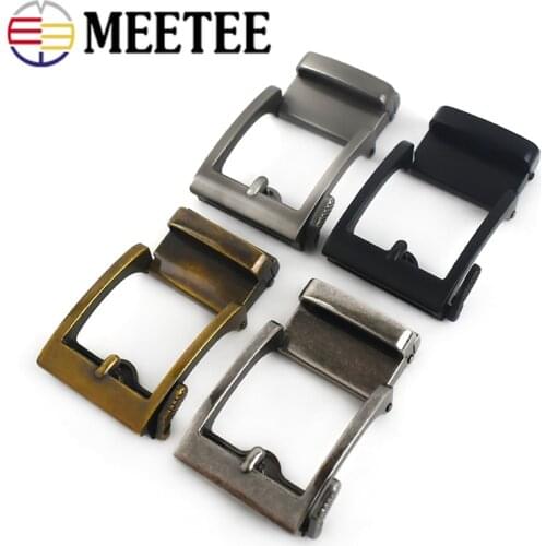 1Pc Metal Belt Buckles Business Men Fashion Waistband Head Automatic Buckle for Belts 34-35mm DIY Leather Crafts Jeans Accessory