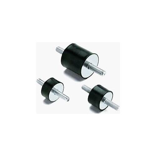 2pcs New 20*20*M6 M6 Type VV Rubber Anti Vibration Mount silentblock Base Block