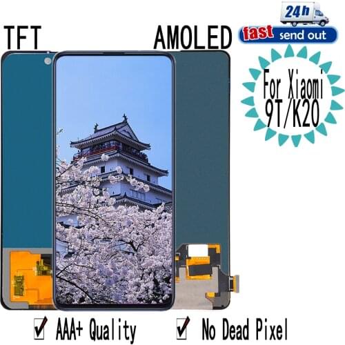 6.39" 9tPro AMOLED For Xiaomi K20 pro LCD Display Touch Screen Digitizer Assembly Replacement For Xiaomi 9t / K20